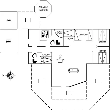 Frederikke - 875m From The Sea By Interhome Vakantiehuis Nordenbro Vesteregn